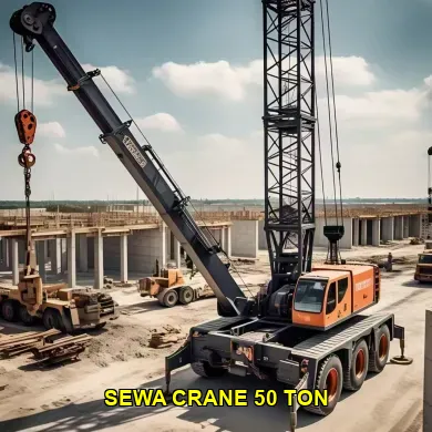 sewa crane 50 ton